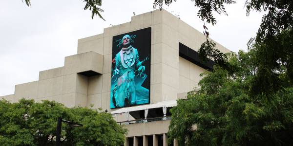 QPAC South Brisbane LED sign