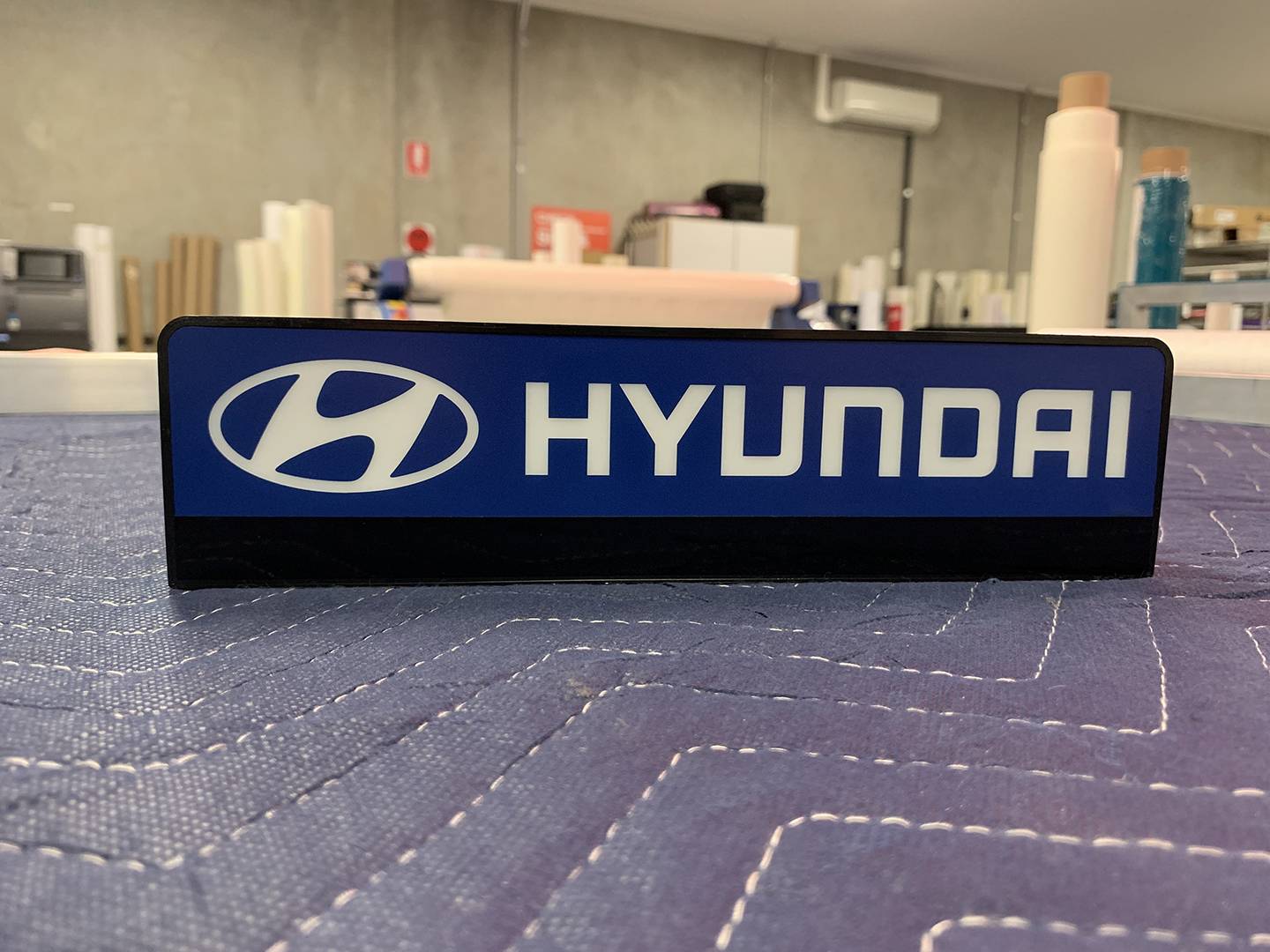 3D printed sign