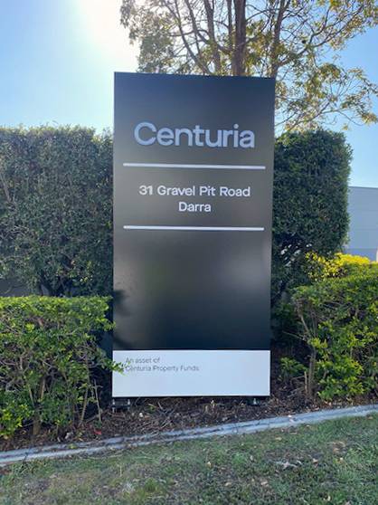 Centuria Pylon Sign