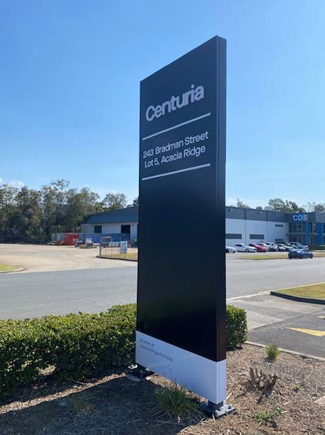 Centuria Pylon Sign