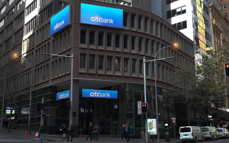 citibank building signage Brisbane