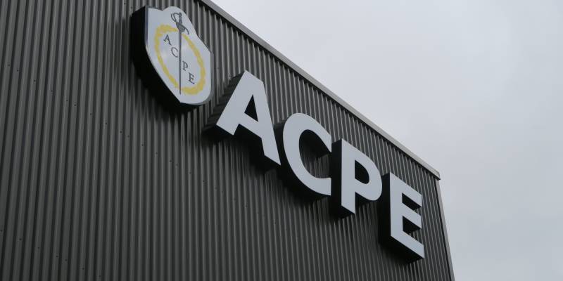 acpe fabricated building signage