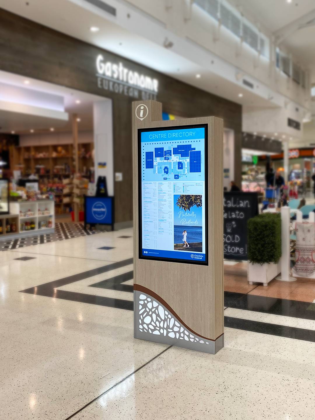 Capalaba Central Custom Digital Kiosk